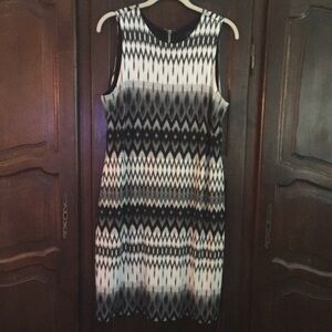 Sleeveless knit dress L